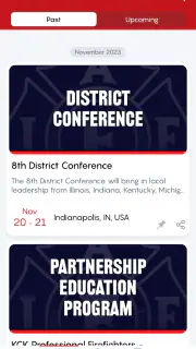 IAFF Mobile screenshot 2