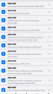 ICD-10 CM Codes 2023 Reference screenshot 6