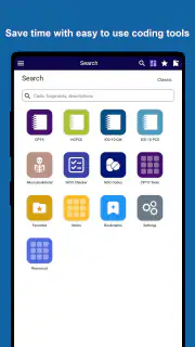 iCoder CPT RVU ICD10 HCPCS NDC screenshot 1