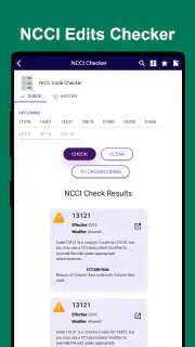 iCoder CPT RVU ICD10 HCPCS NDC screenshot 2
