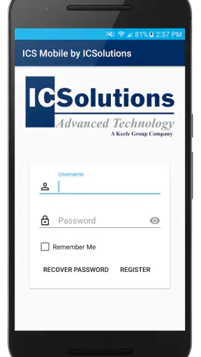 ICS Mobile screenshot