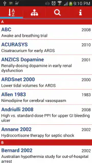 ICU Trials by ClinCalc screenshot 1