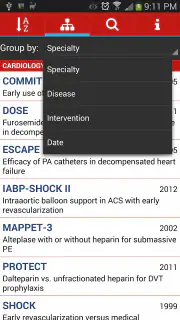 ICU Trials by ClinCalc screenshot 2