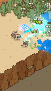 Idle Cat Gunner: Shooter RPG screenshot 6
