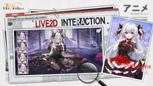Idle Huntress: Girl's Land screenshot 4