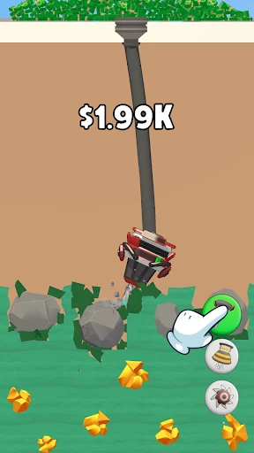 Drill & Collect: idle mine dig screenshot