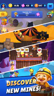Idle Mine! Tycoon Mining Game screenshot 2