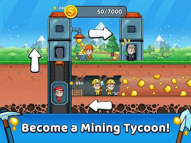 Idle Miner Tycoon: Gold & Cash screenshot