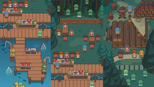 Idle Outpost: Upgrade Games screenshot
