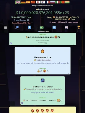 Idle Trillionaire: Money Game screenshot