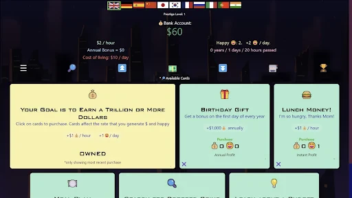 Idle Trillionaire: Money Game screenshot
