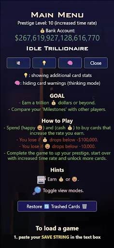 Idle Trillionaire: Money Game screenshot