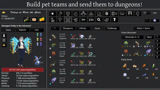 Idling to Rule the Gods screenshot 3