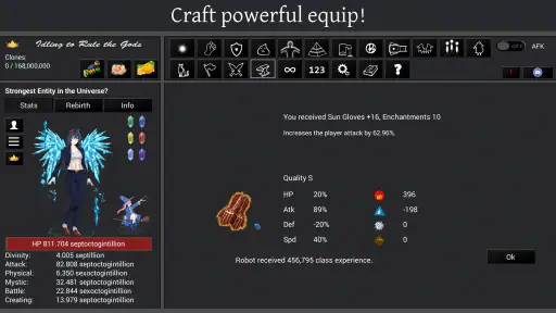 Idling to Rule the Gods screenshot 4