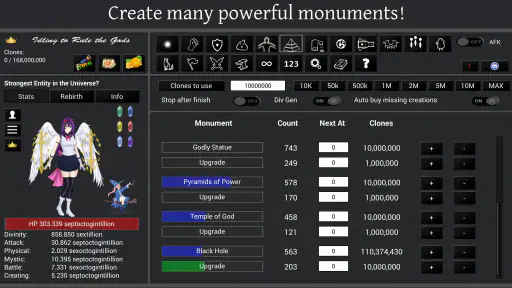 Idling to Rule the Gods screenshot 7