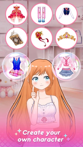 Idol Livestream: Doll Dress Up screenshot