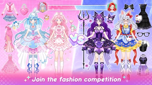 Idol Livestream: Doll Dress Up screenshot