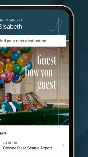 IHG Hotels & Rewards screenshot