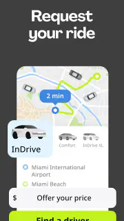inDrive. Rides with fair fares screenshot 2