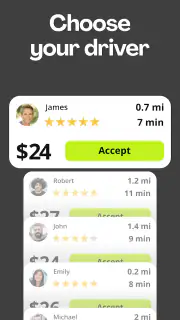 inDrive. Rides with fair fares screenshot 3