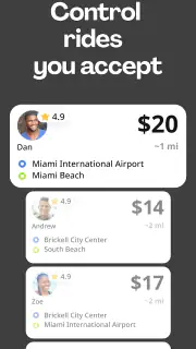 inDrive. Rides with fair fares screenshot 6