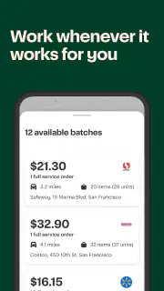 Instacart: Earn money to shop screenshot 4