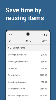 Invoice Maker & Estimate Maker screenshot 5