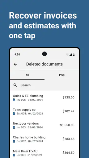 Invoice Maker & Estimate Maker screenshot