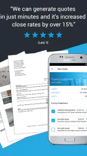 Invoice Maker & Estimating App screenshot 1