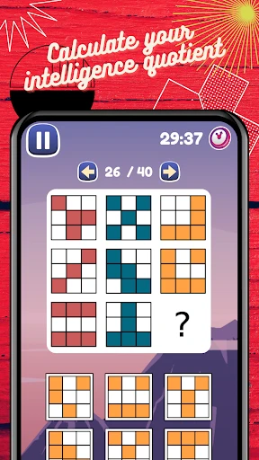 IQ Test: Logic brain training screenshot