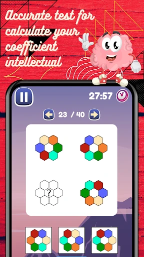 IQ Test: Logic brain training screenshot