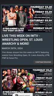 IWTV.live for Android screenshot 1