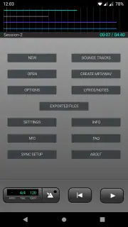 J4T Multitrack Recorder screenshot 2