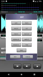J4T Multitrack Recorder screenshot 7