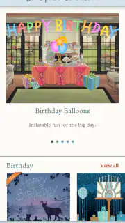 Jacquie Lawson Ecards screenshot 1