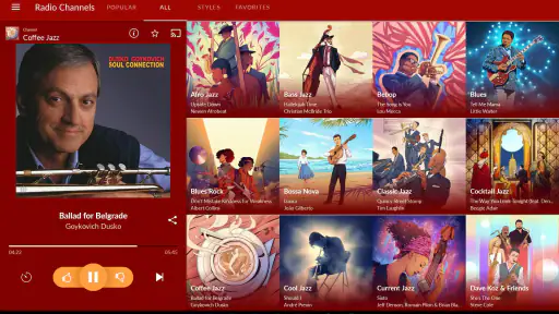 JAZZ MUSIC RADIO screenshot 6