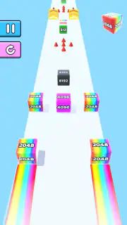 Jelly Run 2048 screenshot 2