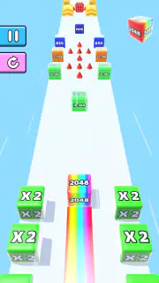 Jelly Run 2048 screenshot 3