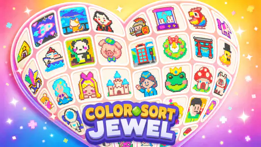 Jewel Color Sort: Diamond Game screenshot 6