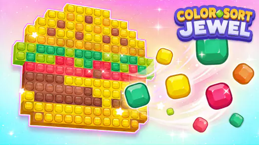 Jewel Color Sort: Diamond Game screenshot 8