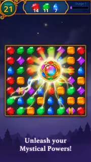 Jewels Magic: Mystery Match 3 screenshot 2