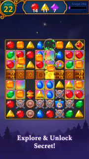 Jewels Magic: Mystery Match 3 screenshot 3