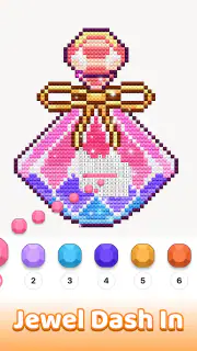 Jewelscapes: Color by Number screenshot 6