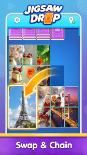 Jigsaw Drop: Solitaire Puzzle screenshot 5
