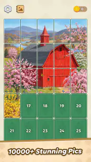 Jigsolitaire Master Puzzle screenshot 1