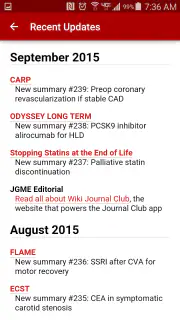 Journal Club: Medicine screenshot 6
