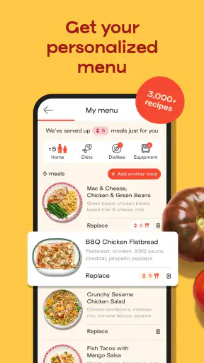 Jow - easy recipes & groceries screenshot