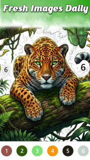 Jungle Color By Number Games screenshot 5