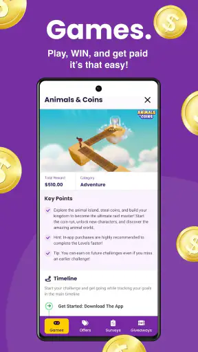KashKick: Get paid to have fun screenshot