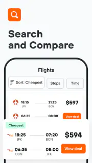 KAYAK: Flights, Hotels & Cars screenshot 4